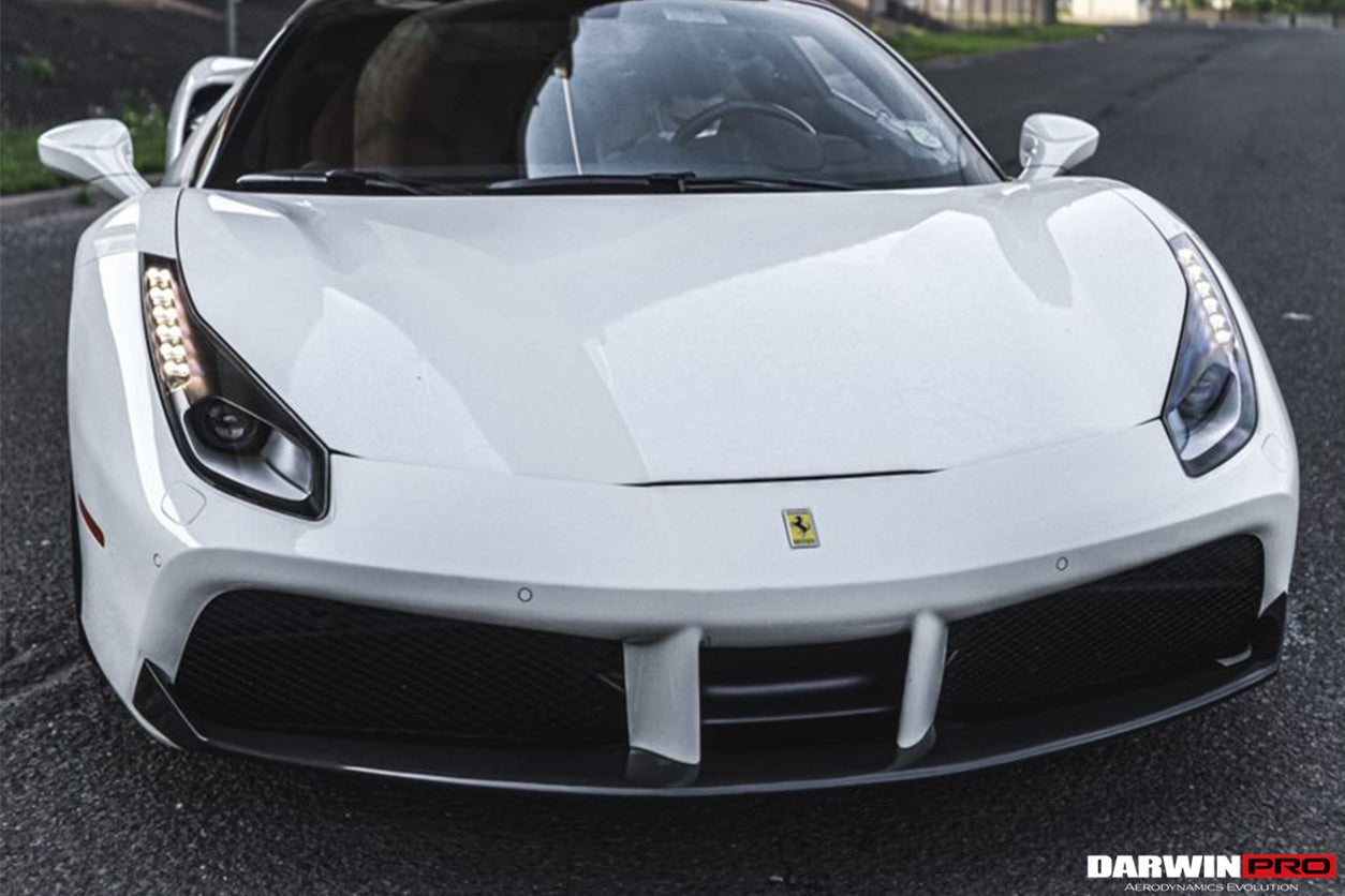 2015-2020 Ferrari 488 GTB & Spider Carbon Fiber Front Lip